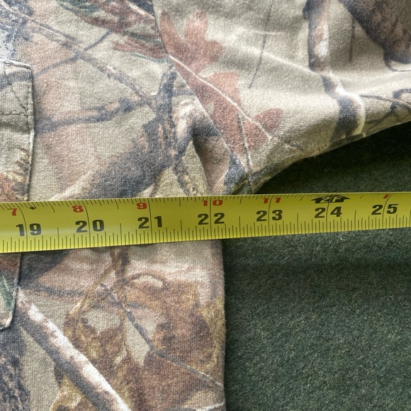 Vintage Cabelas Camo Turtle Neck Shirt Size Large - Picture 5 of 6